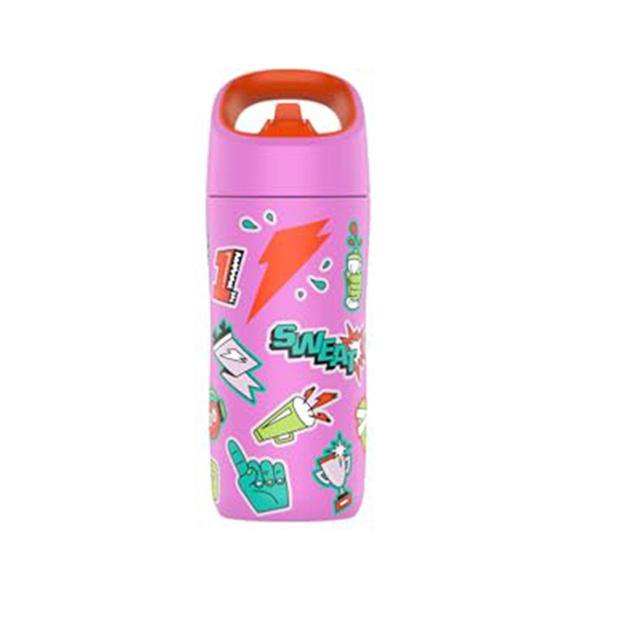 Gatorade 12oz Rookie Stainless Steel Water Bottle-Pink